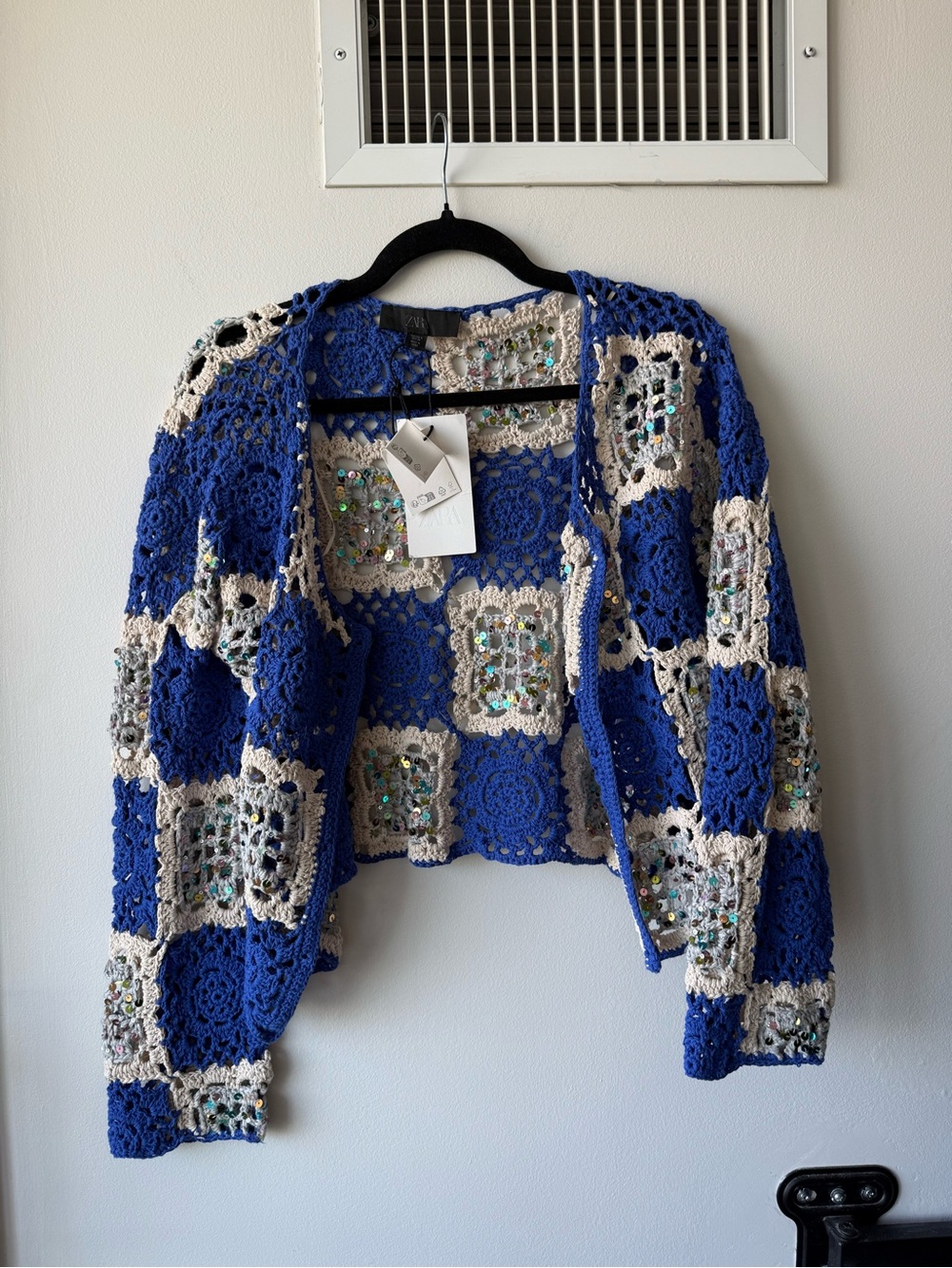 ZARA COMBINATION RIBBON KNIT TOP
MULTICOLORED